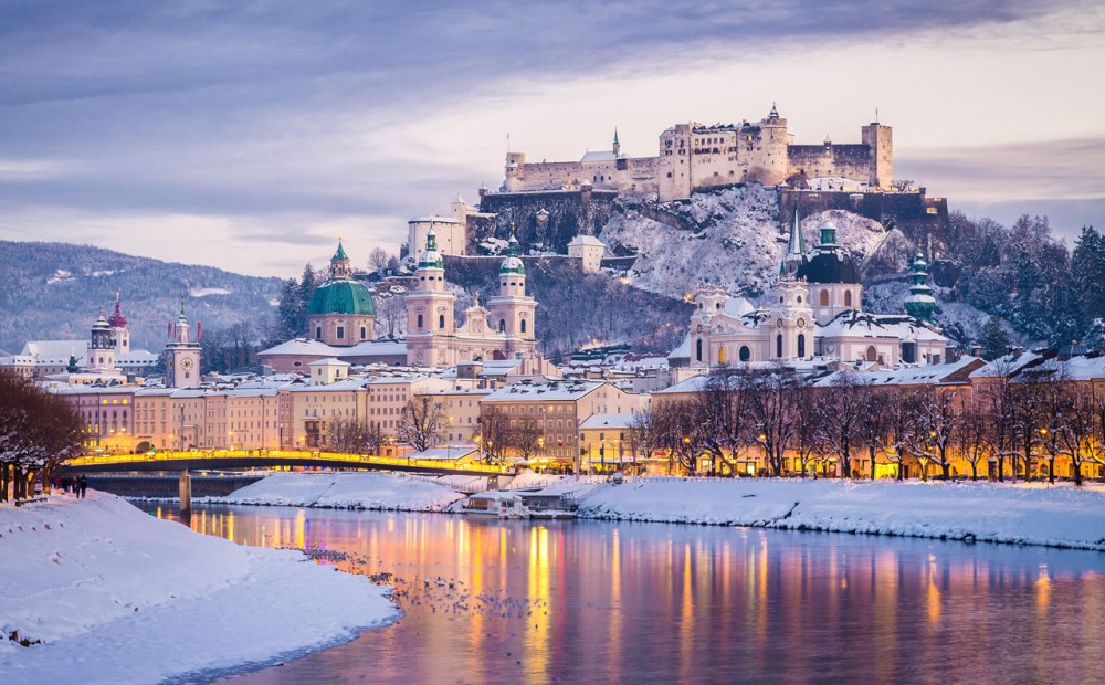 Salzburg im Winter, Christkindlmarkt
